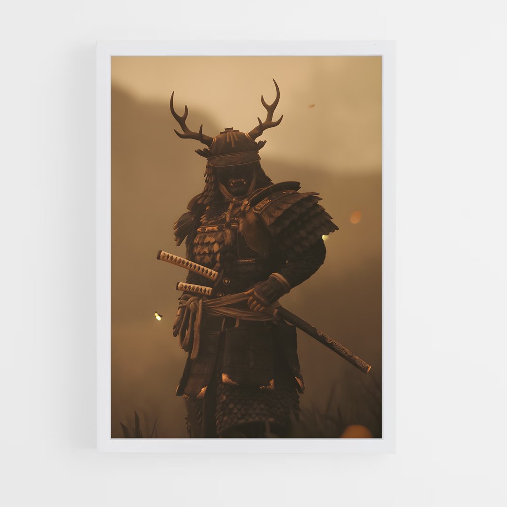 Poster Jin sakai – affiche Ghost of tsushima (vue 3)